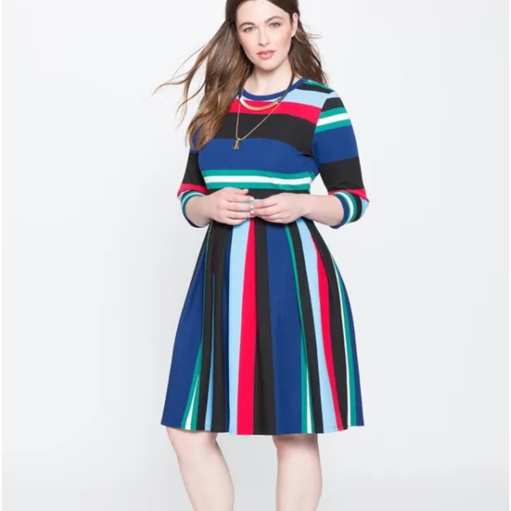 Eloquii striped dress size 20
